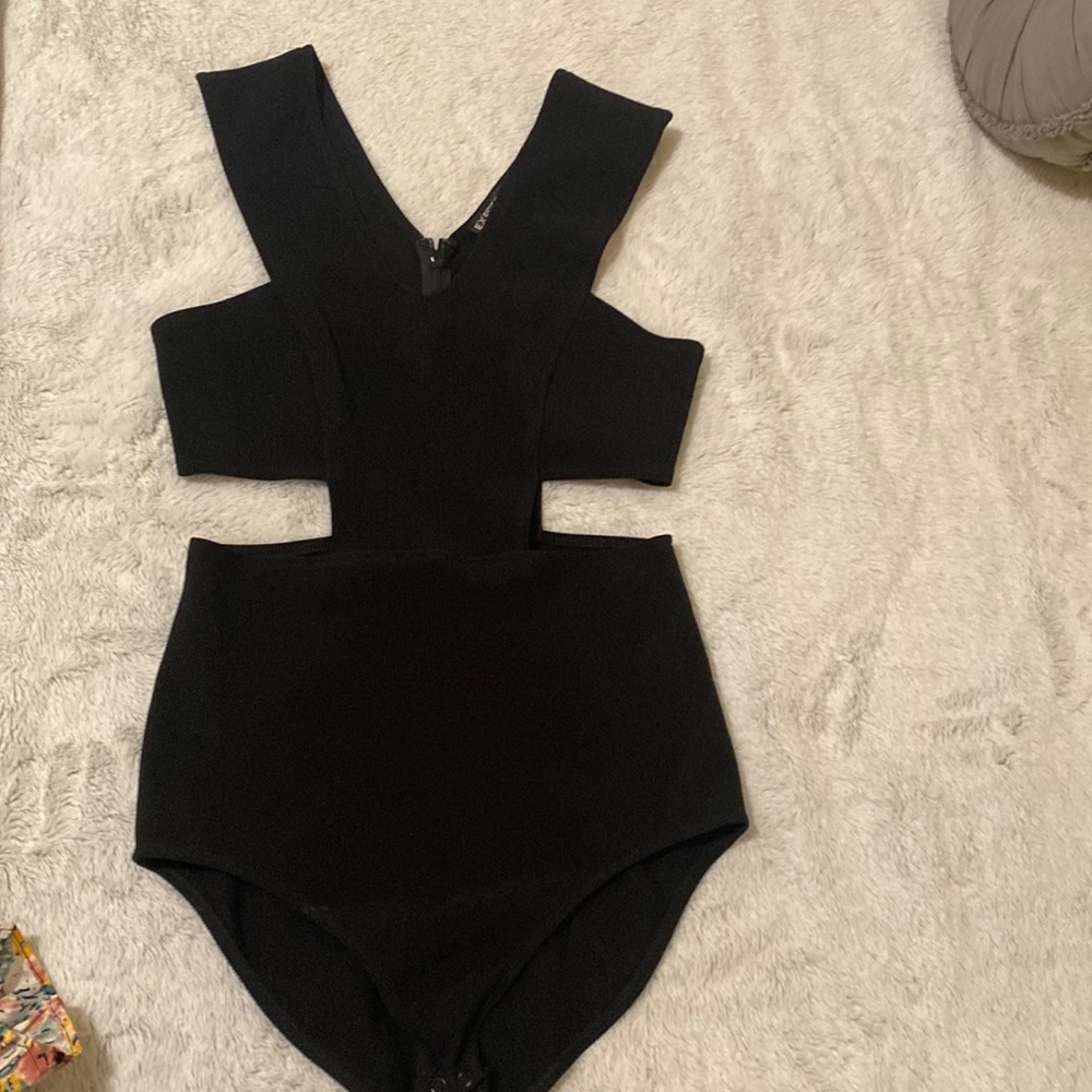 Black bodysuit from express size small